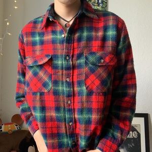 Trails End Flannel Button Down Shirt